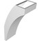 Ekena Millwork 5 1/2-in. W x 8-in. D x 16-in. H Thorton Architectural Grade PVC Knee Brace BRCP055X08X16THR - alternate 4